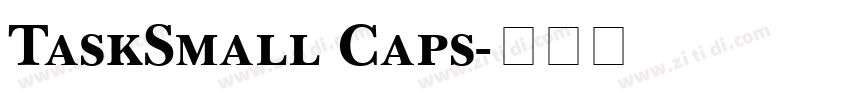 TaskSmall Caps字体转换